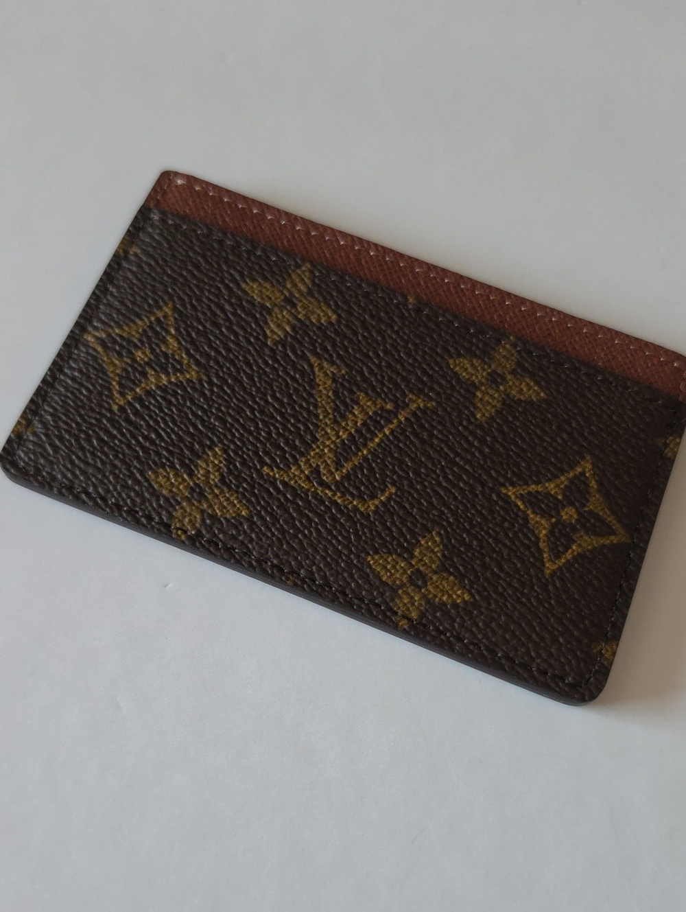 Louis Vuitton Monogram Porte Cartes Simple Card Holder - COA